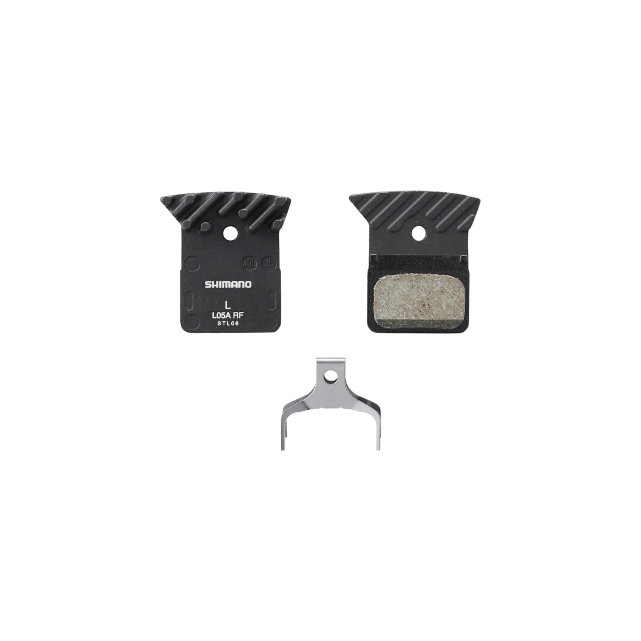Shimano Brake Lo2a Resin Pads Shimano L02A Disc Brake Pads, Alloy